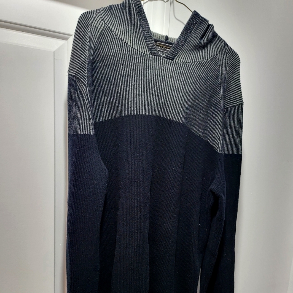 Express two tone hoodie